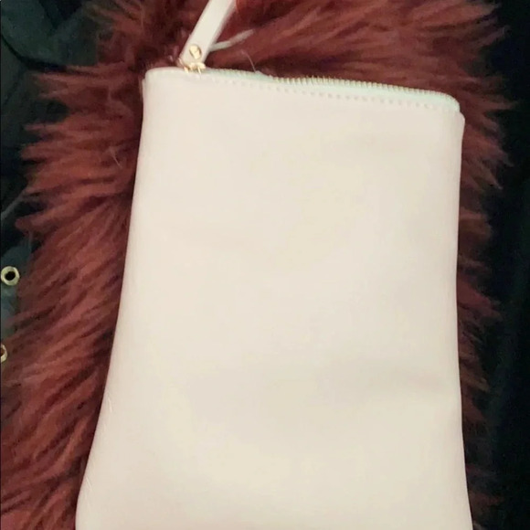 Indigo Floral  pouch wristlet bag - Picture 4 of 8